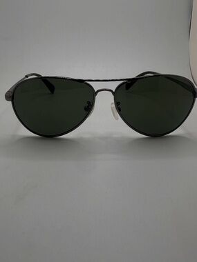 TOMS Sunglasses - Kilgore Aviator in GunMetal Grey with Grey Lens